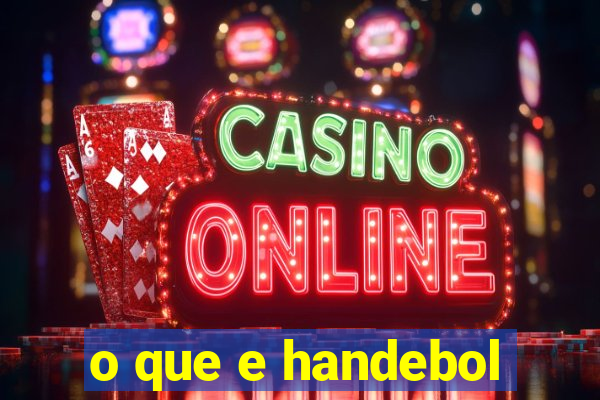 o que e handebol